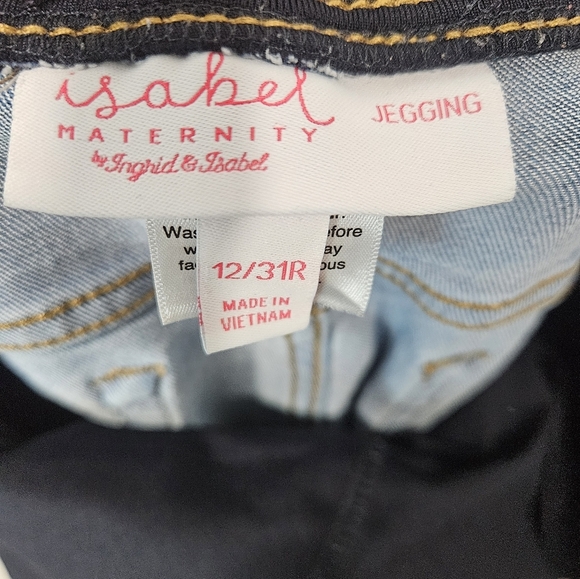 Isabel Maternity Jeggings 12/31R - Picture 3 of 3